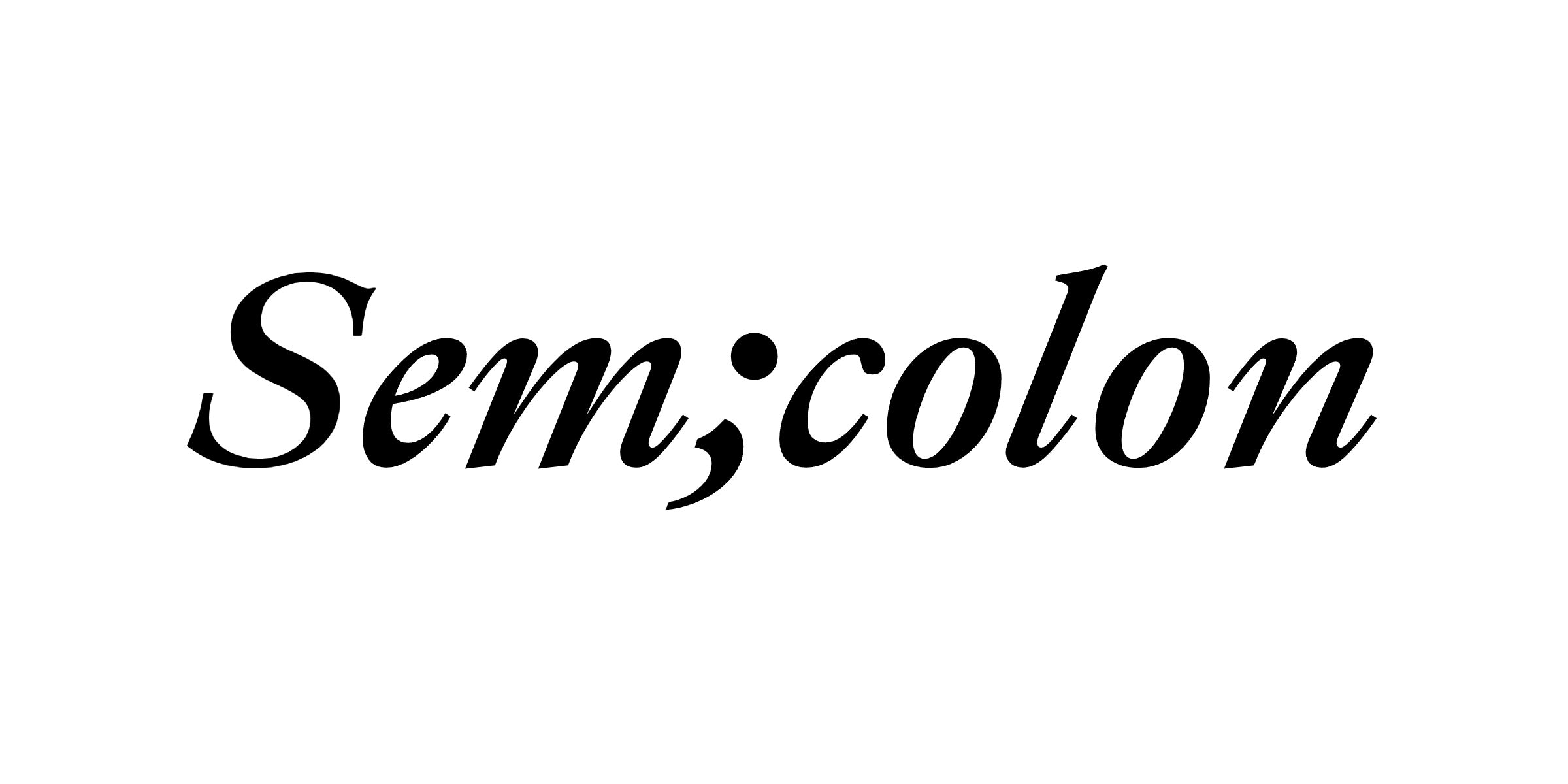 Semicolon